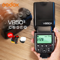 Godox V850ii 2.4G Gn60 Mini Wireless Speedlite X System Batterie Li-Ion pour Pentax pour prise de vue et caméscopes