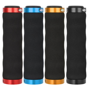 Empuñaduras de Espuma para Bicicleta de Montaña, Antideslizantes, Absorbentes de Impactos y Sudor, Ergonómicas, Onduladas, para <span class=keywords><strong>MTB</strong></span> BMX - Product Image 1