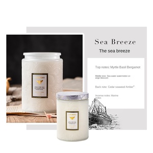 Bougie parfumée artisanale BYME Extra Large Relief Cup en cire de soja, sans fumée, pour Thanksgiving, Halloween, Noël, décoration intérieure, bars - Product Image 6