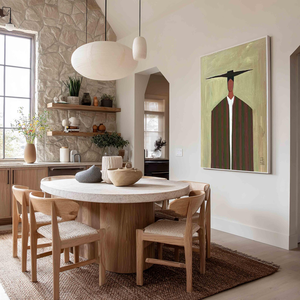 <span class=keywords><strong>Peinture</strong></span> à l'huile vintage figurative d'animaux, portrait impressionniste texturé, <span class=keywords><strong>peinture</strong></span> artisanale - Product Image 5