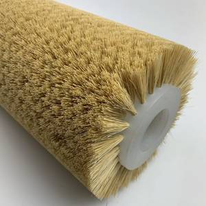 Brosse à rouleaux cylindriques de précision pour le traitement des surfaces, le nettoyage, le polissage et la finition des machines industrielles - Product Image 3