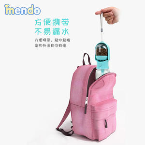 Bouteille d'eau portable en plastique écologique TailMe TMP125 pour chien, petit/grand bol de marche en plein air pour chiot/chat - Product Image 6