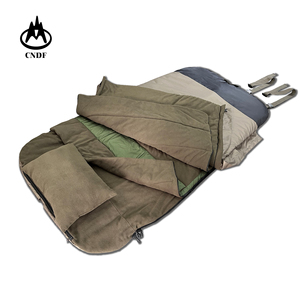 Sac de couchage Oxford pour lit de camping, le plus chaud avec 2 couches amovibles supplémentaires et système de chauffage - Product Image 1