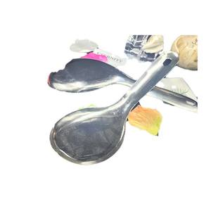 Louche à soupe, à bouillie et à riz en acier inoxydable épais et durable, style coréen, grande, à long manche, pour restaurant - Product Image 4