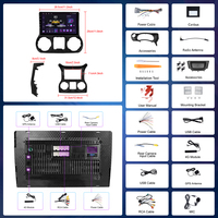 Autoradio stéréo Android Hikity 10.1 "pour Jeep Wrangler 2011-2014 conduite à gauche 8 cœurs 4 + 64G 4G/Carplay/Android Auto/GPS
