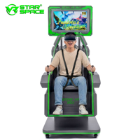 Experiencia Extrema, Silla de Realidad Virtual Realista de 720 Grados, Simulador de Vuelo VR 360, Máquina de Juegos, Simulador 9D 360