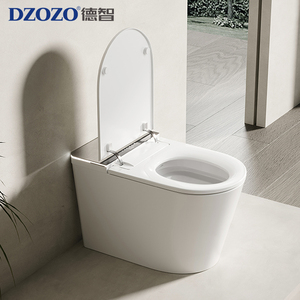 S027 DZOZO ฝารองนั่งชักโครกอัจฉริยะแบบยาวพร้อมรีโมทคอนโทรล ระบบทำความร้อน ระบบชำระล้างแบบไซฟอน S-Trap หรูหรา พกพาสะดวก ทันสมัย ผลิตจากเซรามิก - Product Image 4