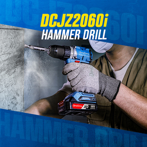 DongCheng 20V Impact Driver martello trapano completo Cordless Set Set cassetta degli attrezzi - Product Image 4