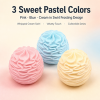 Lot de balles anti-stress compressibles directement de l'usine, jouet sensoriel souple, OEM ODM, couleur personnalisée, jouet pour soulager l'anxiété