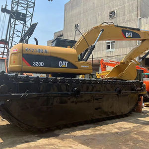 Excavadora Anfibia Usada de Segunda Mano, Maquinaria de Movimiento de Tierras Cat 320D en Venta - Product Image 1