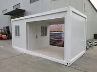 YAODA Bâtiment de bureau préfabriqué et boutique, conteneur modulaire en kit, design ferme, villa modulaire 2 chambres, prêt à l'emploi