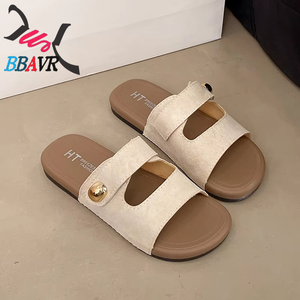 Sandalias de Corcho de Lujo para Mujer, Sandalias de Verano para Exteriores, Pantuflas de Corcho para Mujer - Product Image 5