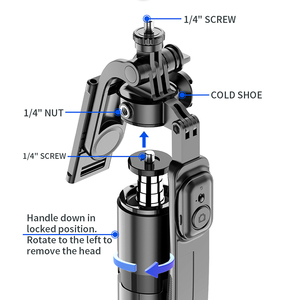 C07 2.01M cân bằng và ổn định đa chức năng mở rộng chân máy selfie để chụp toàn cảnh 360 độ - Product Image 3