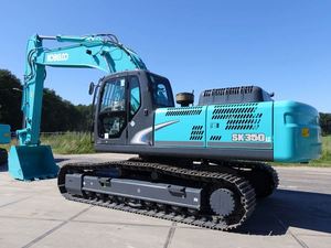 รถขุดตีนตะขาบ KOBELCO SK350LC ขนาด 35 ตัน จากญี่ปุ่น เครื่องจักรก่อสร้างไฮดรอลิก พร้อมเครื่องยนต์ มอเตอร์ ปั๊ม และชิ้นส่วนหลักอื่นๆ สำหรับขาย - Product Image 3