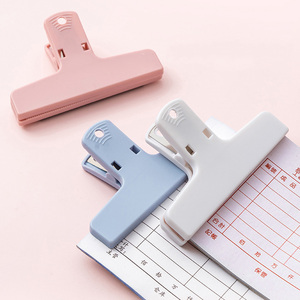 Đầy Màu sắc lớn chất kết dính <span class=keywords><strong>Clip</strong></span> nhựa Bulldog <span class=keywords><strong>Clip</strong></span> bản lề giấy <span class=keywords><strong>Clip</strong></span> tập tin kẹp Văn Phòng TrườNg Nguồn cung cấp - Product Image 2