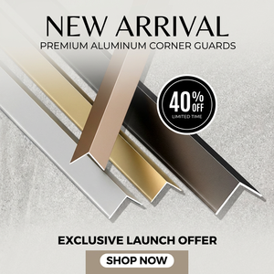 <span class=keywords><strong>Profilé</strong></span> <span class=keywords><strong>de</strong></span> finition en aluminium brossé anodisé sur mesure en forme <span class=keywords><strong>de</strong></span> L pour <span class=keywords><strong>transition</strong></span> mur-<span class=keywords><strong>sol</strong></span> et bordure d'angle - Product Image 4