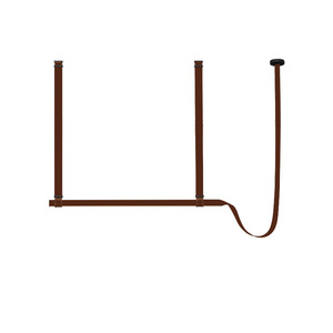 Nuovo Lampadario a Sospensione LED Lineare Moderno e Artistico in Pelle per Hotel, Decorazione per Soffitto, Design per <span class=keywords><strong>Soggiorno</strong></span> e Sala da Pranzo - Product Image 2
