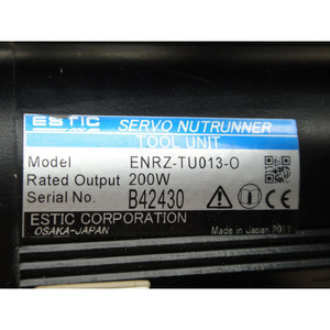 Módulo de herramienta de apriete ESTIC ENRZ-TU013-O, unidad de 13 Nm ENRZ-TU013-O, unidad de herramienta NUTRUNNER ENRZ-TU013-O para ESTIC - Product Image 3
