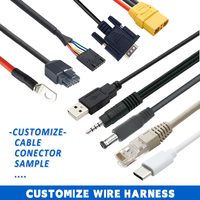 تجميعة أسلاك مخصصة MX1.25 بموصلين إلى نهاية مفتوحة، كابل Molex PicoBlade بخطوة 1.25 مم لشريط LED وأجهزة إلكترونية وإشارات