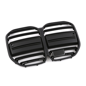 Pour Bmw série 4 G22 G23 ABS noir mat Double lattes cadre Grille avec ACC pour Bmw G22 G23 2021 2 portes <span class=keywords><strong>2022</strong></span> 2023 G22 Grill - Product Image 4
