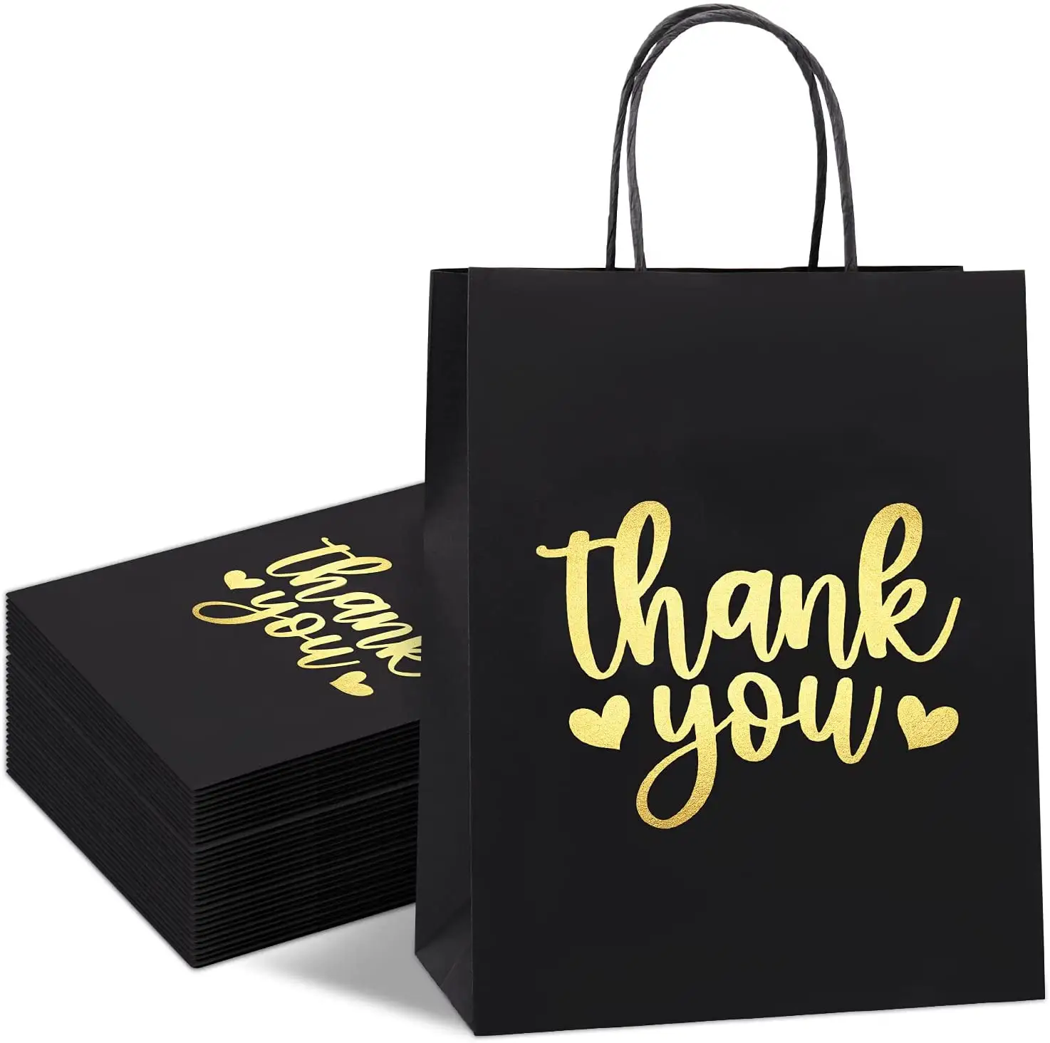 Wholesale Cheap Gold Boutique Gift Shopping Custom Printed Famous Brand Luxury Paper Packaging Bags