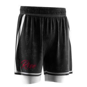 Pantalones Cortos de Baloncesto 2 en 1 de Doble Capa, Compresión, Secado Rápido, Capa Base de Malla, Capa Exterior, No Se Necesita Ropa Interior Adicional - Product Image 5