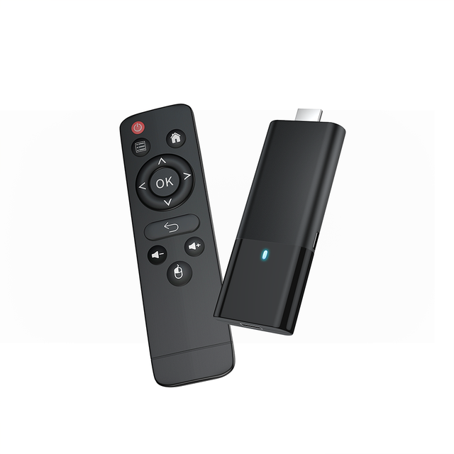 JUNUO S03 Allwinner H313 IR Remote Control 1GB RAM 8GB ROM Smart TV Stick Android 10.0 Android Box Support Multi Language