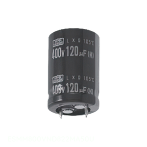 ตัวเก็บประจุแบบ Through Hole ESMM800VND822MA50U ชนิดอลูมิเนียม 8.2 มิลลิฟาร์ด์ 20% 80 โวลต์ แบบ Snap TH 8.2 มิลลิฟาร์ด - Product Image 1