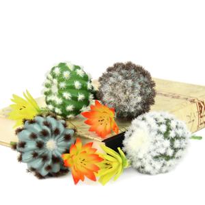 Nouveau Style Mini Faux Ball Cactus <span class=keywords><strong>Plante</strong></span> Succulente Artificielle pour la Décoration de Table - Product Image 3