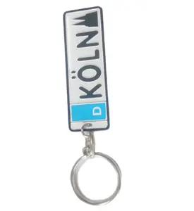 סיטונאי זול מותאם אישית בעבודת יד מתכת keychain קידום מכירות פסטיבל מתנות אמייל keychain