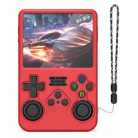 Casing Silikon NSLikey, Pelindung untuk Konsol Game R36S, Kotak Penyimpanan Anti Debu, Cangkang Lunak