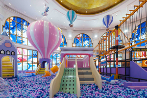 Parc d'attractions intérieur à thème monde marin à prix abordable pour enfants avec piscine à balles et toboggans - Product Image 2