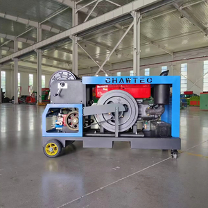 Nettoyeur haute pression à essence diesel à démarrage électrique commercial 200 bar avec réservoir d'eau 160 pour le <span class=keywords><strong>nettoyage</strong></span> du sol du toit - Product Image 1