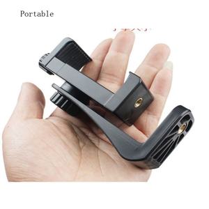 Soporte Universal para Teléfono Celular con Rotación de 360 Grados, Soporte para Trípode, Clip de Montaje, Adaptador de Soporte con Tornillo de 1/4 de Pulgada - Product Image 3