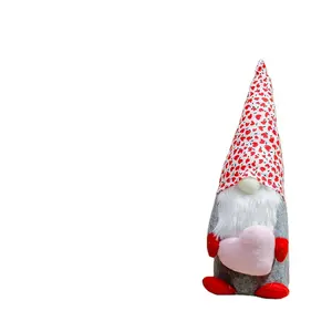 Atacado personalizado hot-selling decorações bonito dos desenhos animados Papai Noel brinquedo tem três tamanhos, você pode escolher Páscoa brinquedo macio de pelúcia à vontade