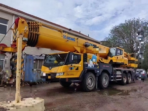 80Ton a utilisé la grue mobile 80L6-1 de camion avec la cabine et la climatisation incluses - Product Image 2