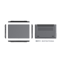 Ordinateur portable de jeu i3 i5 i7 i9 ordinateur portable double fréquence wifi 6 ordinateur portable type-c ordinateur portable