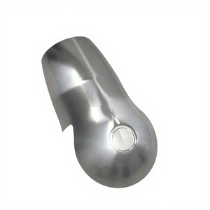 Custom 5 Axis CNC Machined Aluminum Streamlined Curved Enclosure, OEM Surface Medical Device Protective Housing Custom Precision - Product Image 1