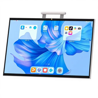 Moniteur mobile LED portable 24/27/34 pouces IPS 120Hz Type C Écran tactile mural Android 14 Affichage numérique intelligent Jeux interactifs