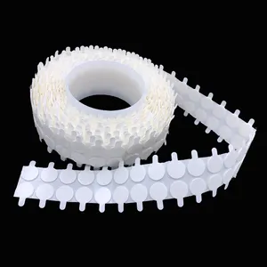 Easy Tear 0.8 Inch DIY Dots White Candle Wick Sticker 20mm Wick Sticker Roll For Candle Making