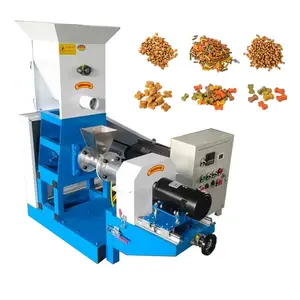 Prices of extrusion machinery and equipment for various ornamental fish feeds, turtle food, and frog food