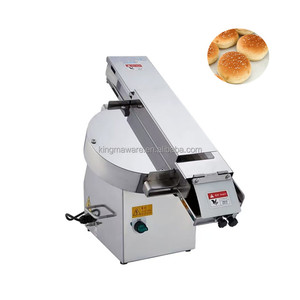Máquina Cortadora Automática de <span class=keywords><strong>Pan</strong></span> para Hamburguesas, Rebanadora de Hamburguesas de Acero Inoxidable 220V, Nueva, para Panadería, Huevo, Harina, Maíz, Azúcar - Product Image 1