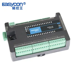 Carte contrôleur industriel Easycon PLC FX3U-32MT contrôleur PLC avec 16DI/16DO sans contrôleur logique Programmable analogique
