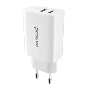 Carregador rápido para celular 30W QC3.0 PD3.0 Proove, carregador de parede para viagem na UE, adaptador para smartphone Android, carregador USB para celular