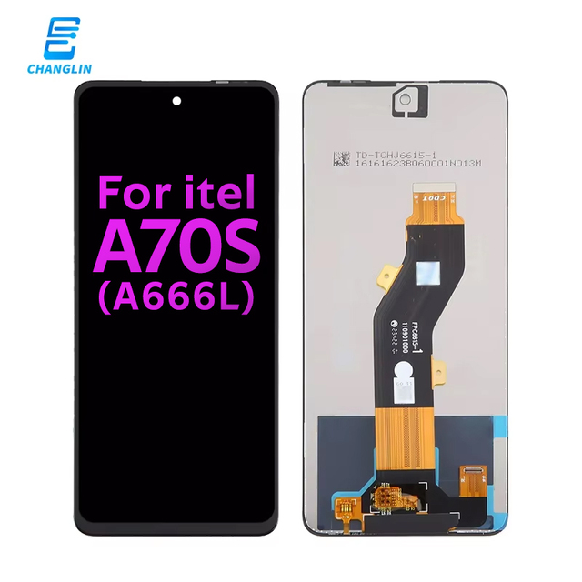 Factory Wholesale Itel A70S A666L Mobile Phone LCD Screen Replacement Display Touch Digitizer 1-Year Warranty