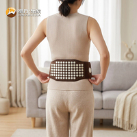 Jiwan Lejia - Cinturón de Soporte Lumbar Térmico con Piedras de Jade, Personalizado al por Mayor, para Bienestar