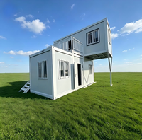 Bureau modulaire préfabriqué, dortoir portable, hébergement pour travailleurs, bâtiment en structure métallique, maison conteneur en kit