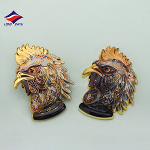 Longzhiyu 18 Năm Thủ Công Nhà Máy Tùy Chỉnh Kim Loại Men Tủ Lạnh Nam Châm <span class=keywords><strong>3D</strong></span> Cá Nhân Động Vật Tủ Lạnh Nam Châm - Product Image 1