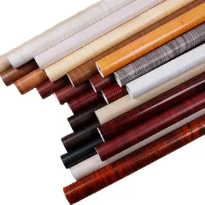 Best Seller Wooden Grain Vinyl Film Pvc Foil For Door