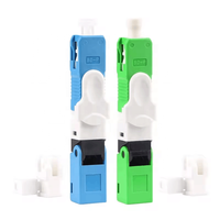 Conector rápido de fibra óptica Sc/UPC Ftth/conector De Fibra Optica Rapida